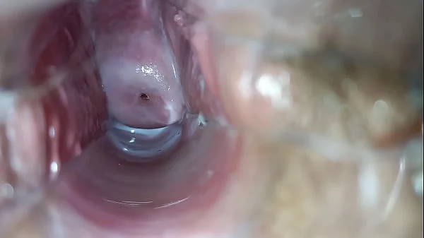 Pulsating orgasm inside pussy