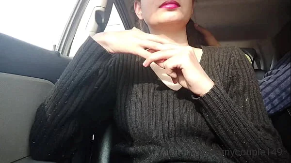 indian cute babeout fingered giving handjob way drive in hindi