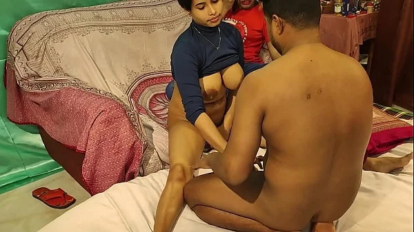 home sex Teens takes two dicks at the same time foursome xxx porn . Shathi khatun and hanif and Shapan pramanik and Rumpa Akter